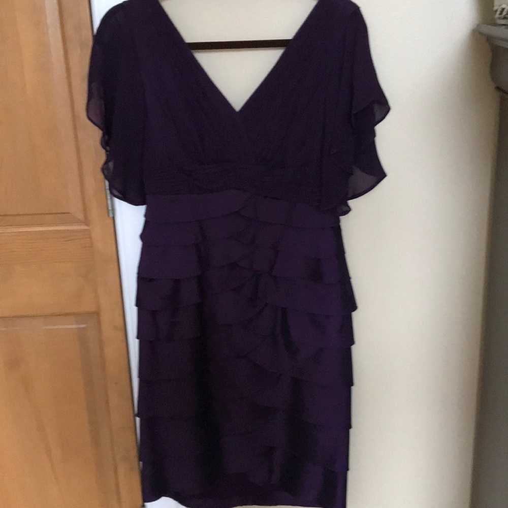 Eggplant colored dress